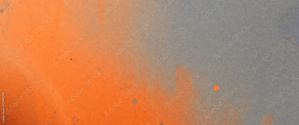 Leinwandbilder orange and gray textured background creating dynamic visual contrast