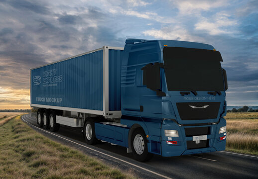 Truck Mockup