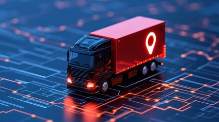 Innovative smart cargo tracking system revolutionizing supply chain logistics digital environment real-time insights