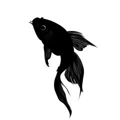 Fototapeta premium vector illustration of a fish