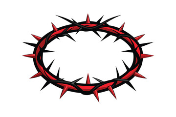 red circle of thorns