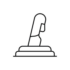 Joystick vector icon 