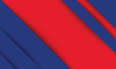 Memorial day sale banner. Online shopping template. modern background blue and red