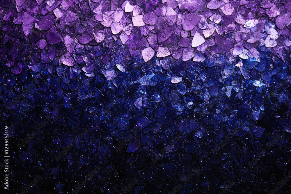 Aufkleber Abstract purple and blue textured art with a gradient effect, creating a mesmerizing visual depth.