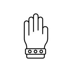 Obraz premium Smartband vector icon 