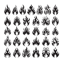 Naklejka premium This is fire icon vector illustration design 