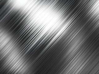 Fototapeta premium Abstract Background with Silver and Gray Stripes Creating a Smooth Metallic Texture for Modern Design and Creative Projects