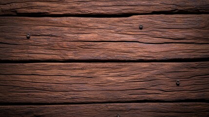 Obraz premium Detailed Close-Up of Rustic Wooden Planks with Natural Texture and Grain