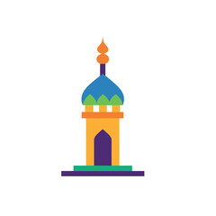 Golden Arabic Calligraphy of Ramadan Mubarak