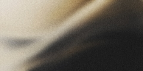Grainy gradient background in beige and black colors. Noise texture. abstract pastel gradient. background design. banner, poster. color combination