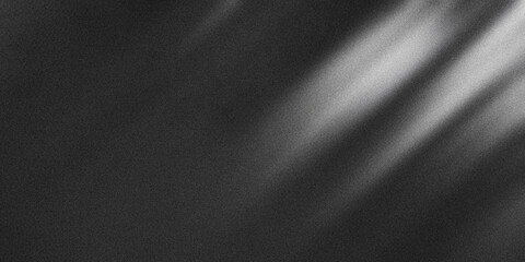 Grainy gradient background of black and white colors. Noise texture. abstract monochrome gradient. background design. banner, poster. color combination © Oleksandr Sylenko