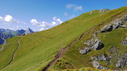 The Fassa Valley in the Dolomites (Trentino, northern Italy)
