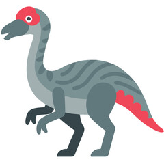 Colorful Dinosaur Vector Art for Children's Educational Content and Design