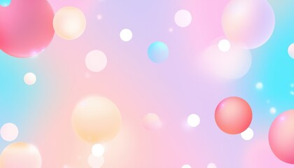 A clean ivory gradient with softly blurred pastel light dots, forming a serene and airy aesthetic