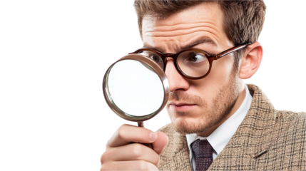 Market analyst investigates consumer behavior trends office professional setting close-up analysis insight