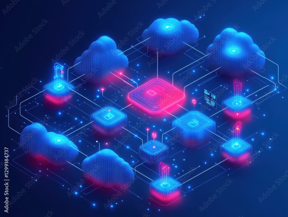Poster Cloud Computing: A Comprehensive Overview of Its Key Features and Benefits