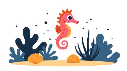 Obraz premium A wonderful journey of dreamy marine life