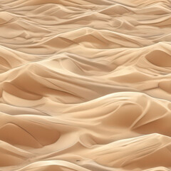 Obraz premium Stunning texture of sandy dunes, featuring smooth waves and natural patterns, ideal for desert-themed designs, travel projects, and natural backgrounds.