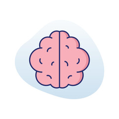 Brain vector icon
