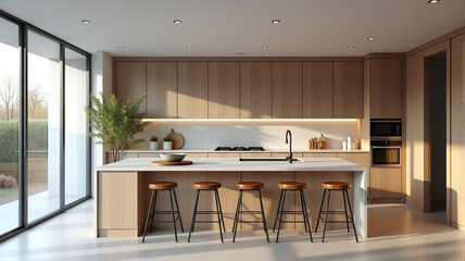 kitchen and dining room