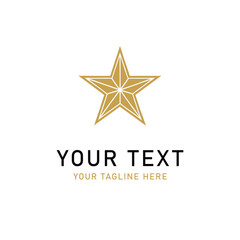 abstract star logo