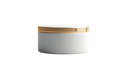 Luxury skincare cream isolated product limited edition minimalist style high-end design concept