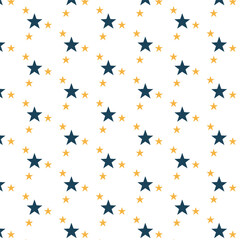 seamless background with stars