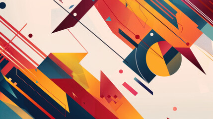 modern geometric vector background