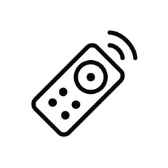 remote-control icon. Simple vector sign.
