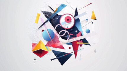 modern geometric vector background