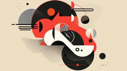 modern geometric vector background