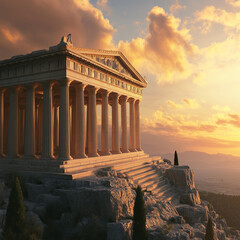 Obraz premium Ancient Architecture and Cultural Landmarks – 18th April World Heritage Day