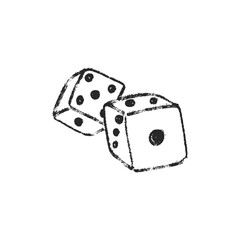 Rock n roll icon elements hand drawn doodle crayon pencil chalk tattoo sticker