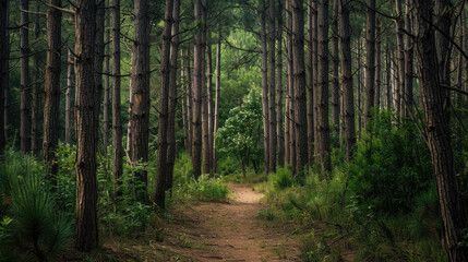 Fototapeta premium autumn in the forest