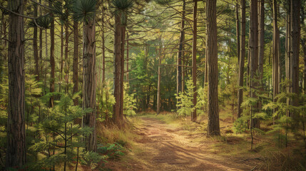 Fototapeta premium autumn in the forest