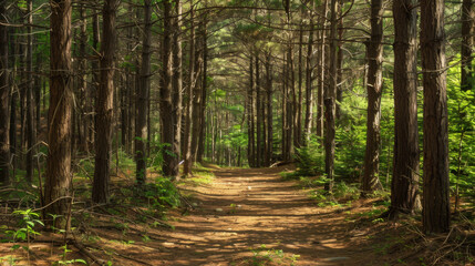 autumn in the forest