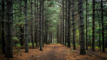 Obraz premium autumn in the forest