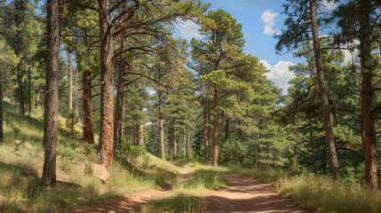 autumn in the forest
