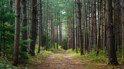 Obraz premium autumn in the forest