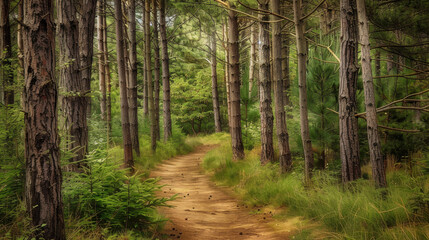 Fototapeta premium autumn in the forest