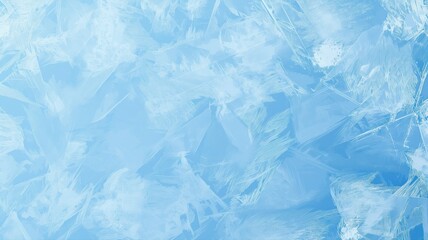 Obraz premium Ice cubes background, copy space for text 