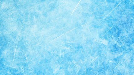 Obraz premium Abstract blue frozen ice texture background