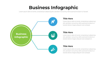 Business infographic presentation layout fully editable.