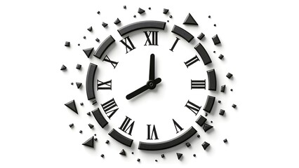 Fragments of time passing