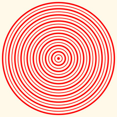 Circle shapes pattern. Circles ornament. Figures background. Simple wallpaper. Linear motif. Geometrical backdrop. Digital paper. Web designing/ Textile print. Vector abstract.