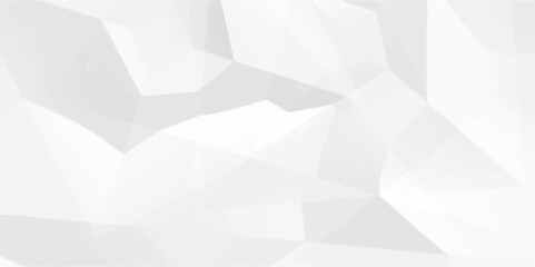 Abstract white crumpled paper texture background Realistic illustration of crushed empty blank paper page. Creased and wrinkled paper texture background