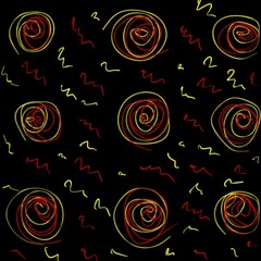 seamless pattern with circles