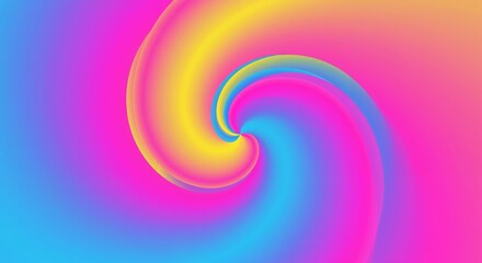 Obraz premium Gradient swirl abstract background. Modern digital style. Vibrant backdrop. Design, social media, website
