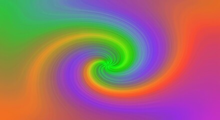 Vibrant colorful spiral abstract background. Swirl motion and flow. Modern artistic design for banner, poster, wallpaper, website.