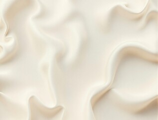 Obraz premium White cosmetic cream background with slight imperfections and soft focus , foundation, gentle glow, soft focus